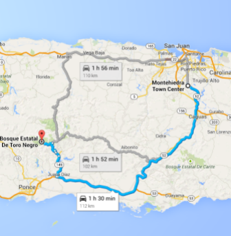 Route to Toro Negro